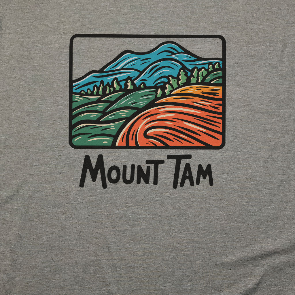 Mount Tamalpais T-Shirt Adventure and Outdoors Themed T-Shirt