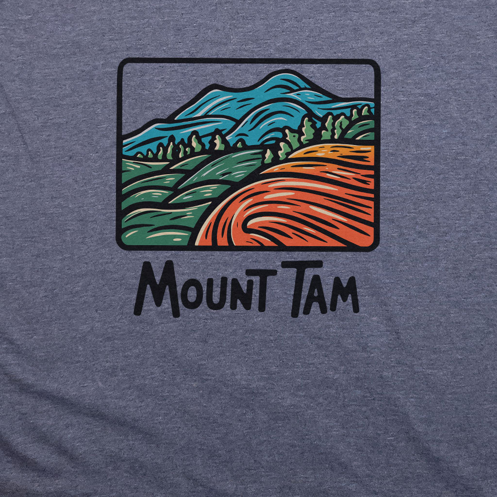 Mount Tamalpais T-Shirt Adventure and Outdoors Themed T-Shirt