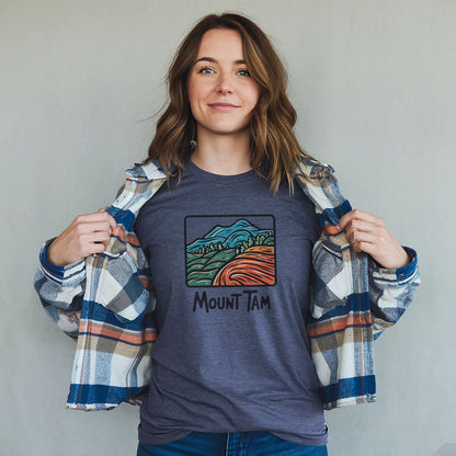 Mount Tamalpais T-Shirt Adventure and Outdoors Themed T-Shirt
