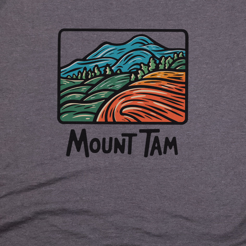 Mount Tamalpais T-Shirt Adventure and Outdoors Themed T-Shirt