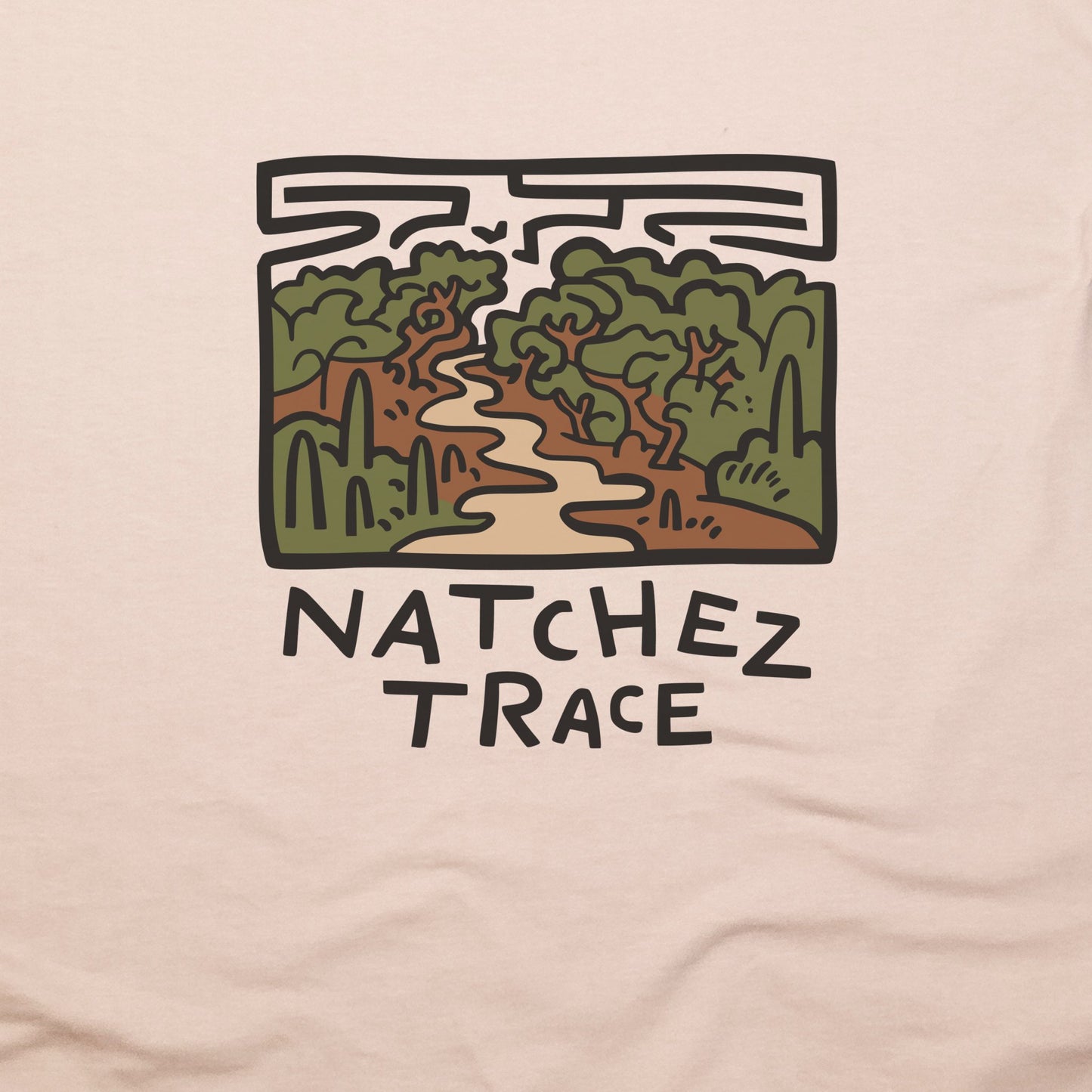 Natchez Trace T-Shirt Adventure and Outdoors Themed T-Shirt