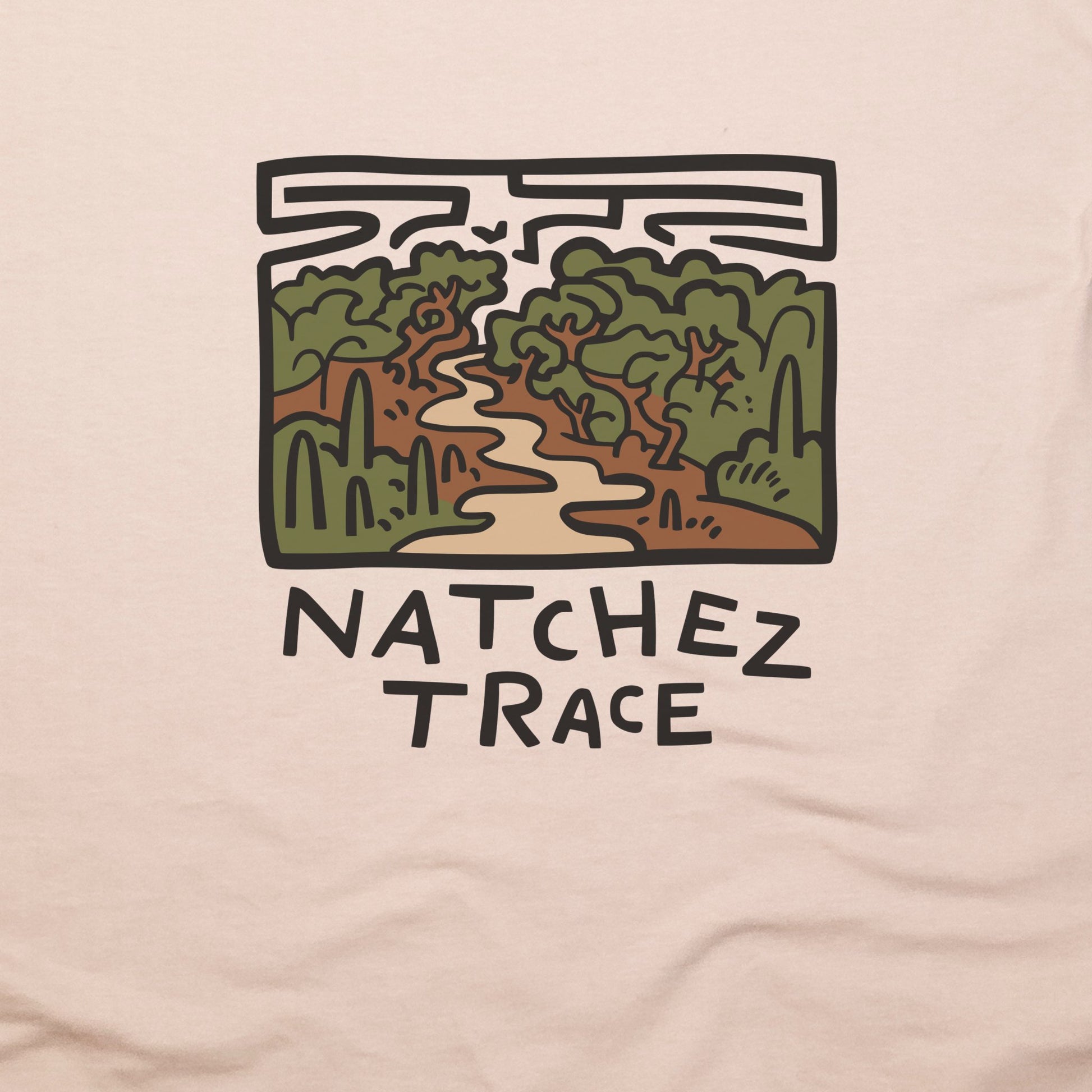 Natchez Trace T-Shirt Adventure and Outdoors Themed T-Shirt