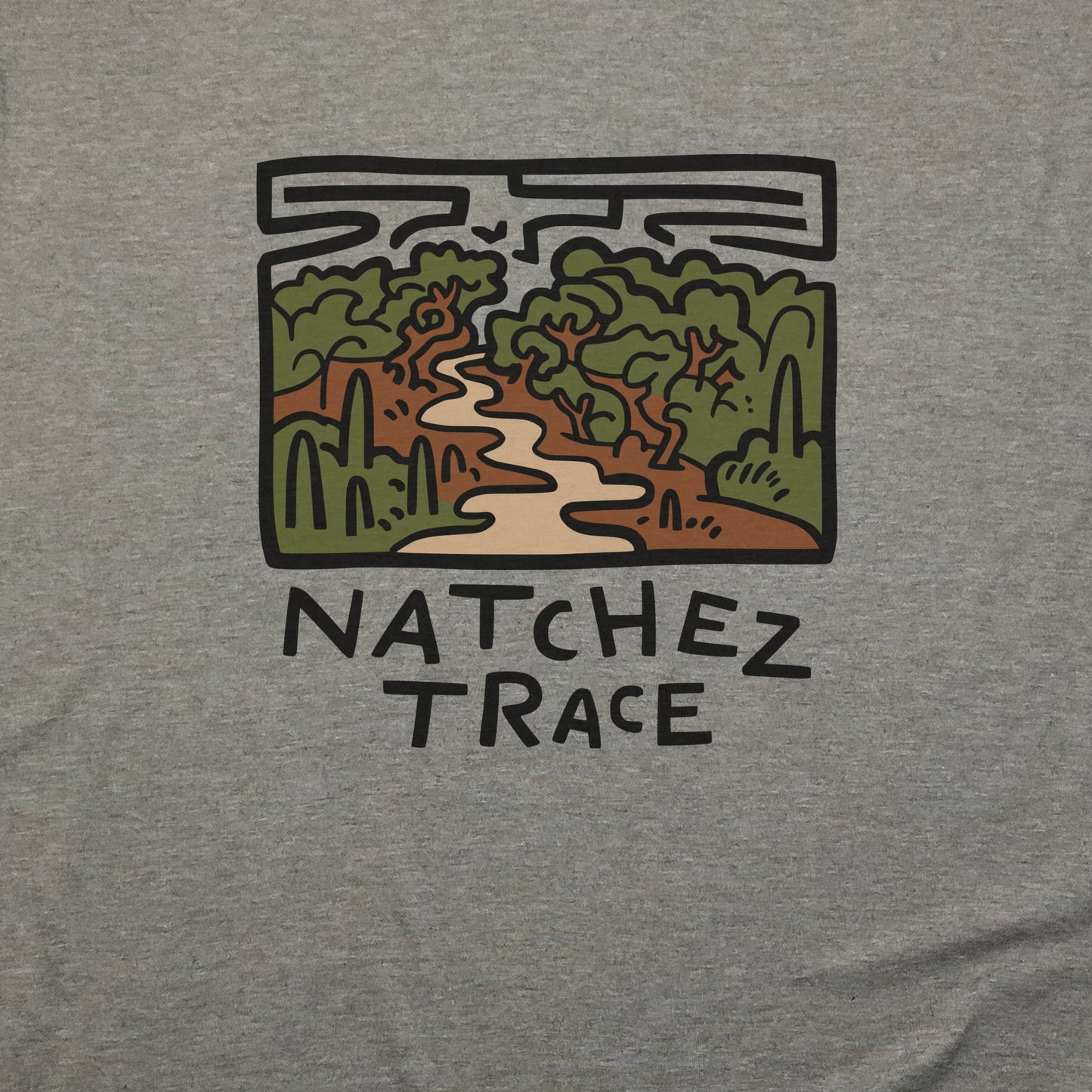 Natchez Trace T-Shirt Adventure and Outdoors Themed T-Shirt