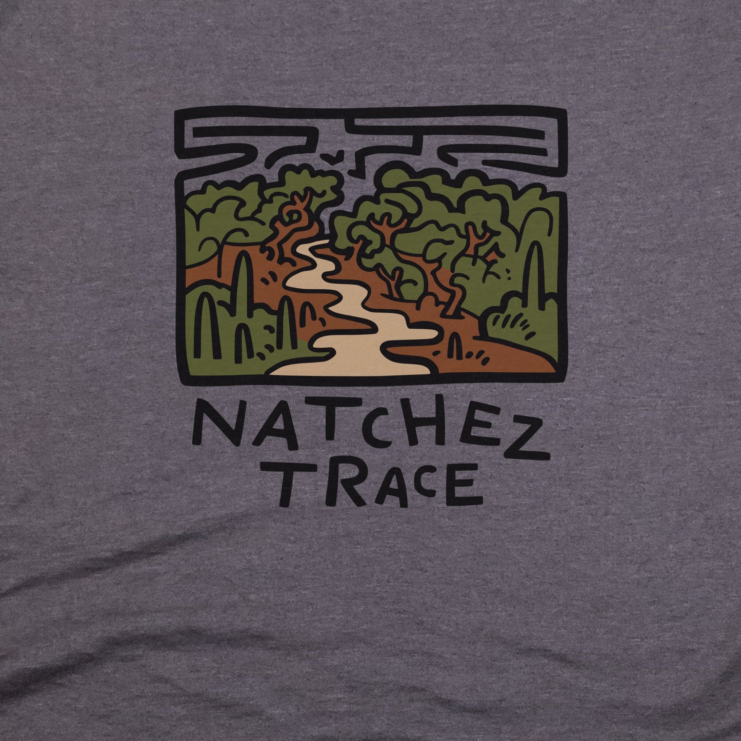 Natchez Trace T-Shirt Adventure and Outdoors Themed T-Shirt
