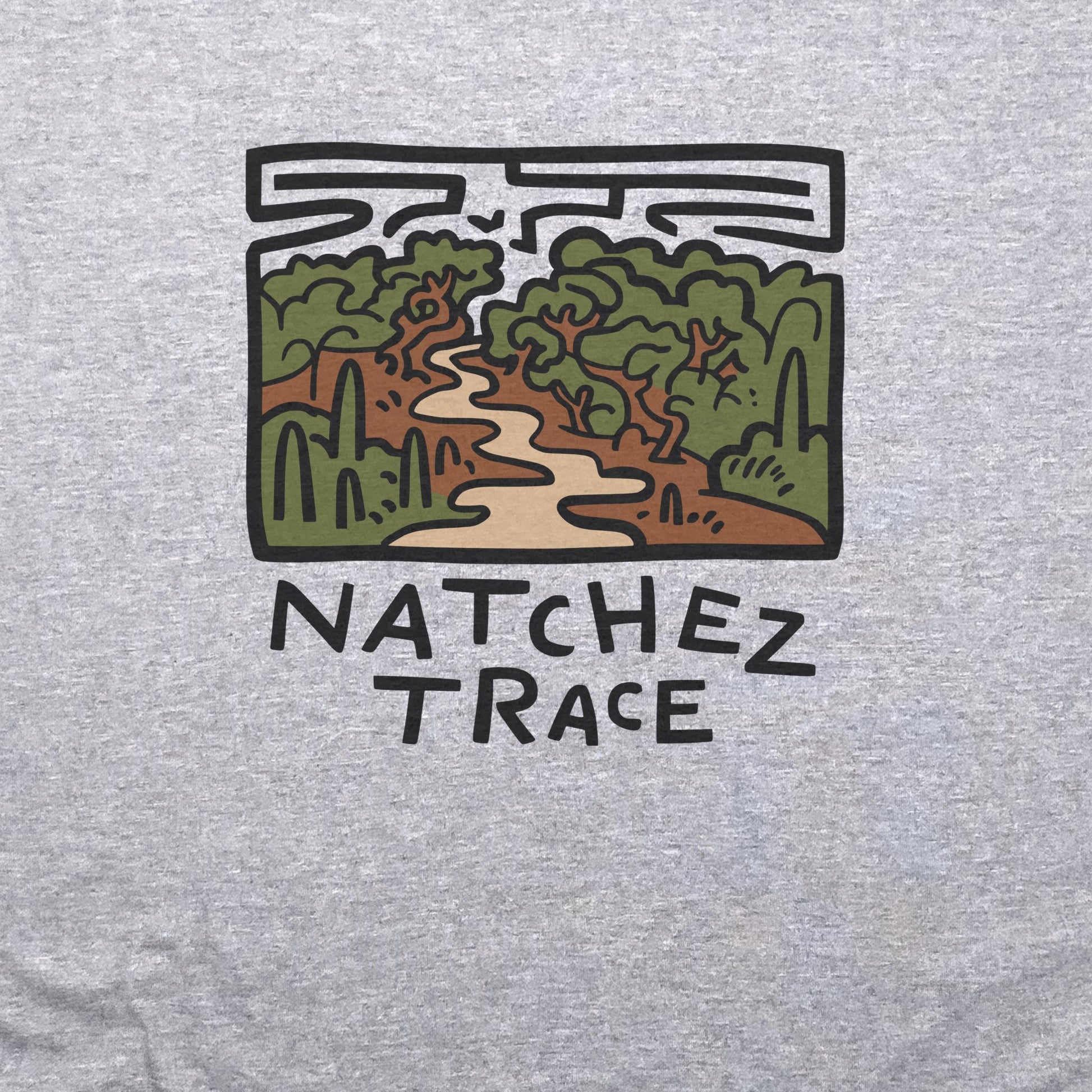 Natchez Trace T-Shirt Adventure and Outdoors Themed T-Shirt