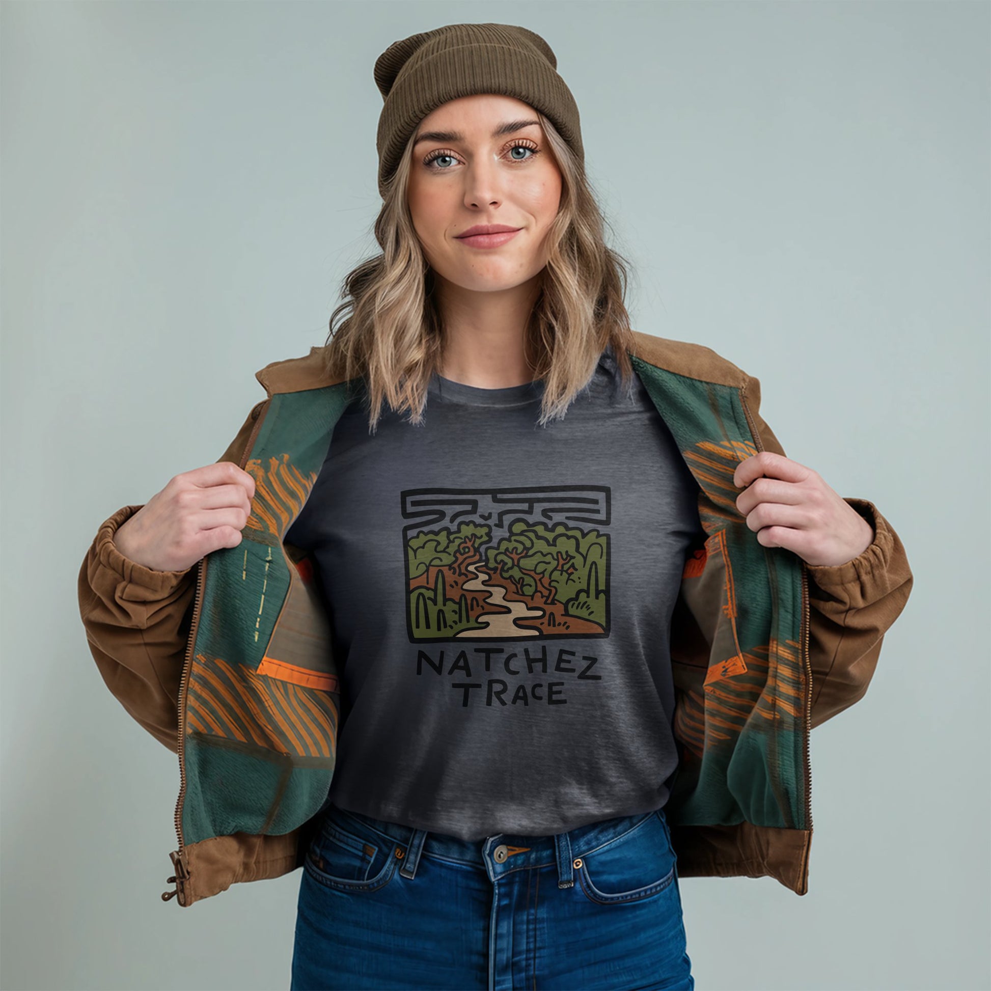 Natchez Trace T-Shirt Adventure and Outdoors Themed T-Shirt