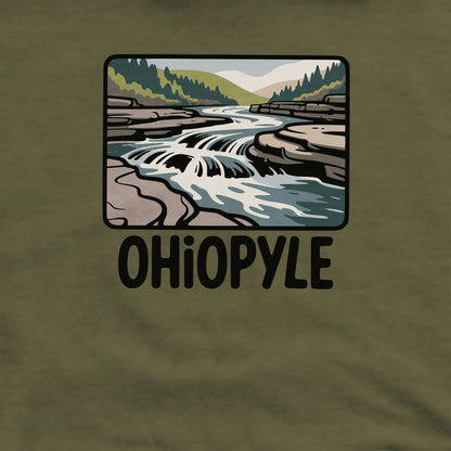 Ohiopyle State Park Crewneck Sweatshirt Adventure and Outdoors Themed Sweatshirt