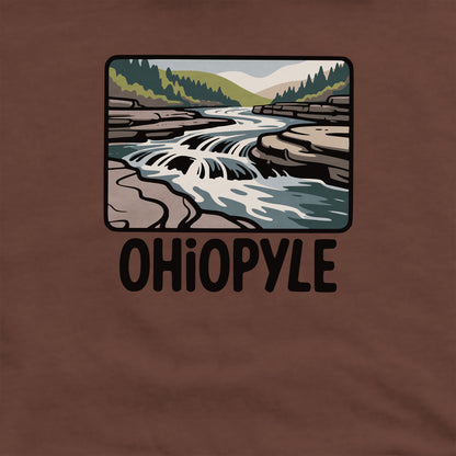 Ohiopyle State Park Crewneck Sweatshirt Adventure and Outdoors Themed Sweatshirt