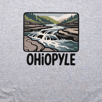 Ohiopyle State Park Crewneck Sweatshirt Adventure and Outdoors Themed Sweatshirt