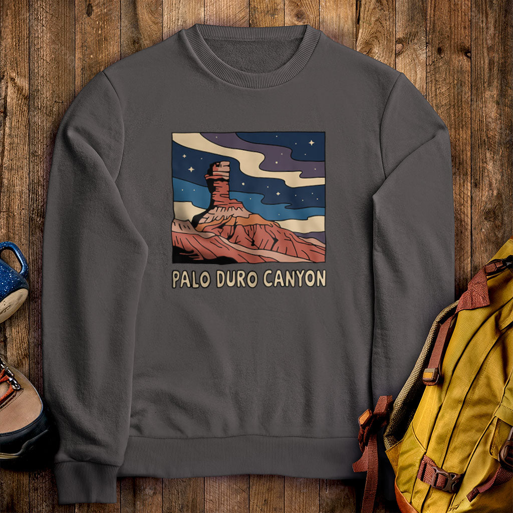 Palo Duro at Night Crewneck Sweatshirt