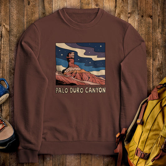 Palo Duro at Night Crewneck Sweatshirt