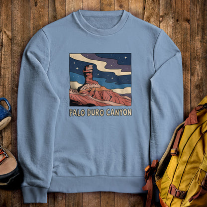 Palo Duro at Night Crewneck Sweatshirt