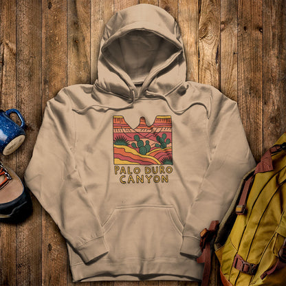 Palo Duro Canyon State Park Hoodie Sand Adventure and Outdoors Themed Hoodie
