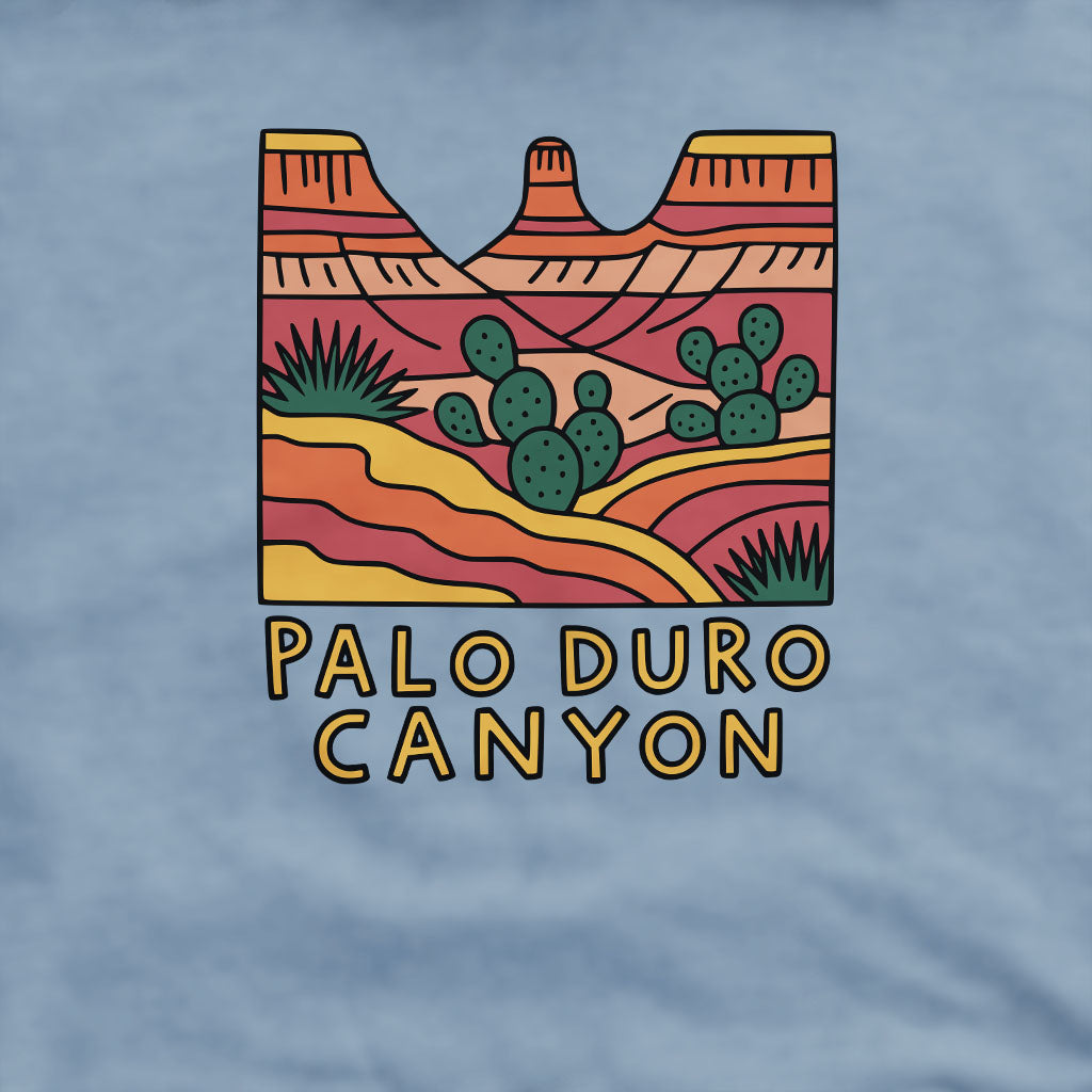 Palo Duro Canyon Crewneck Sweatshirt Adventure and Outdoors Themed Sweatshirt