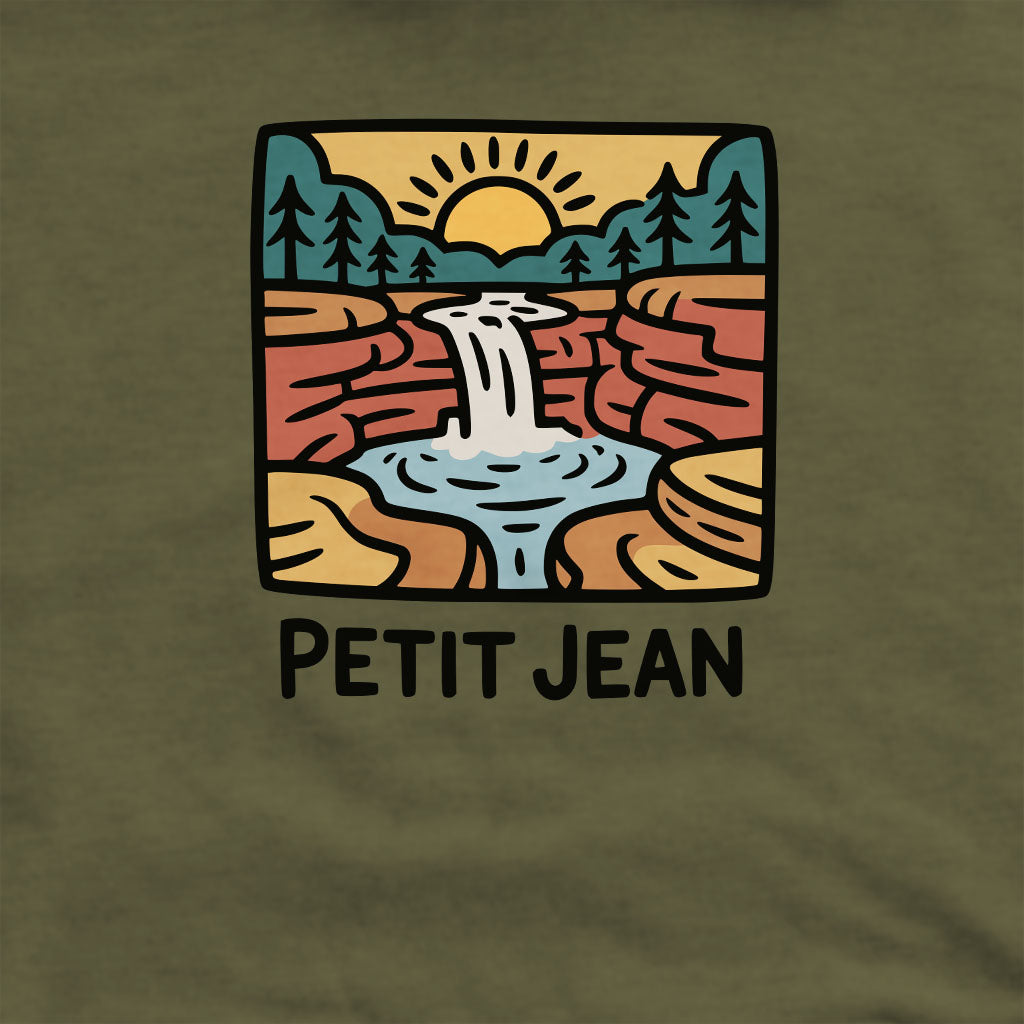Petit Jean State Park Crewneck Sweatshirt Adventure and Outdoors Themed Sweatshirt