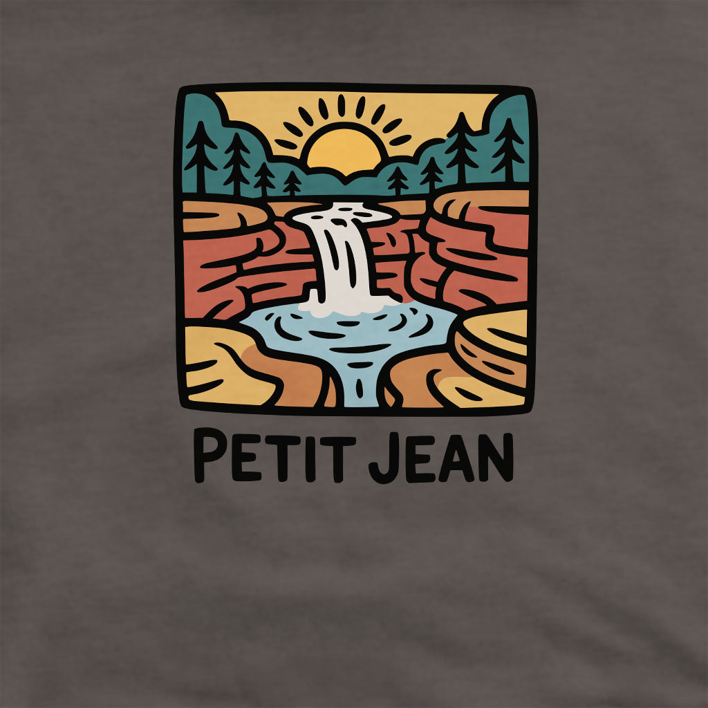 Petit Jean State Park Crewneck Sweatshirt Adventure and Outdoors Themed Sweatshirt