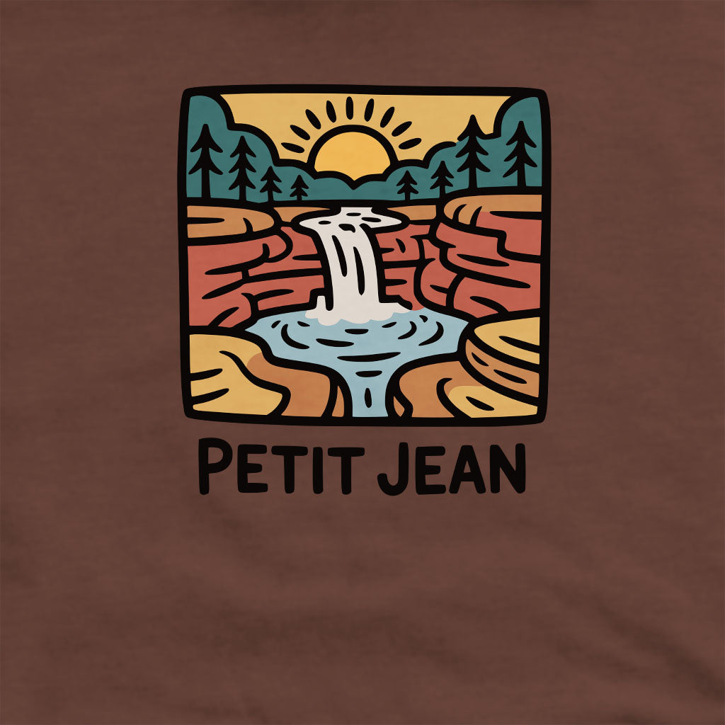 Petit Jean State Park Crewneck Sweatshirt Adventure and Outdoors Themed Sweatshirt