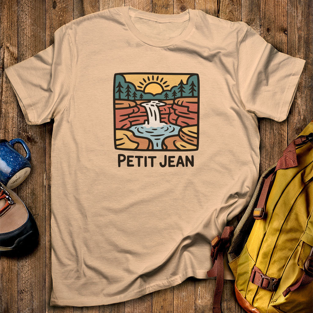 Petit Jean State Park T-Shirt Sand Adventure and Outdoors Themed T-Shirt