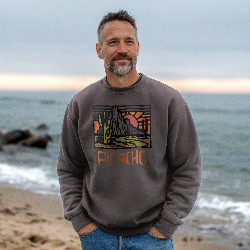 Picacho Peak State Park Crewneck Sweatshirt Adventure and Outdoors Themed Sweatshirt