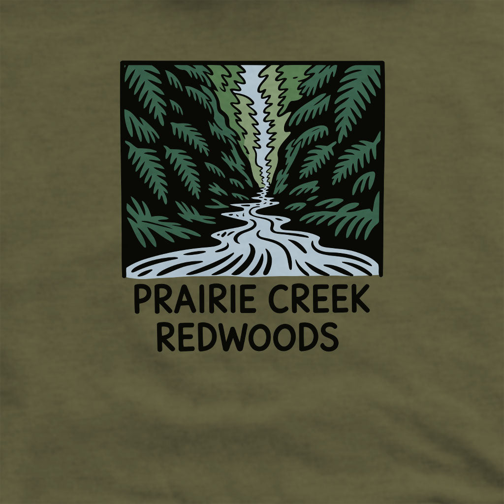 Prairie Creek Redwoods State Park Crewneck Sweatshirt Adventure and Outdoors Themed Sweatshirt
