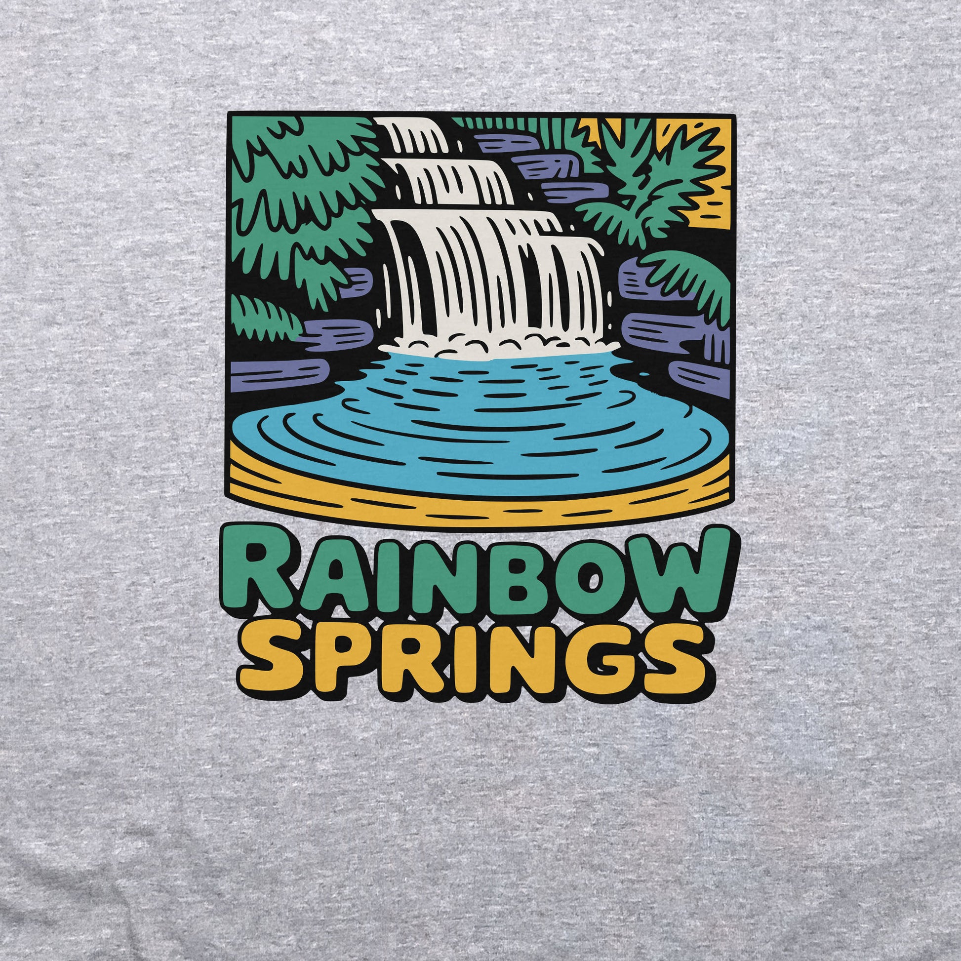 Rainbow Springs State Park Crewneck Sweatshirt Adventure and Outdoors Themed Sweatshirt