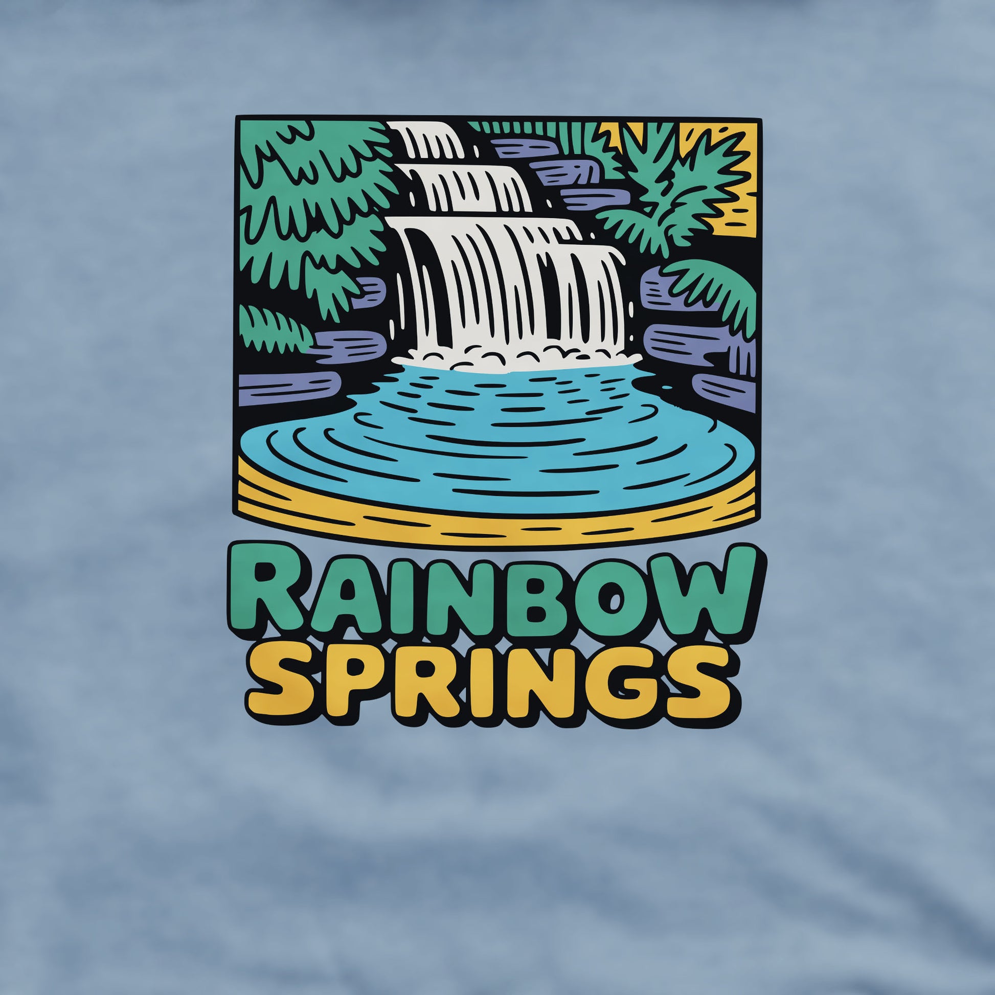 Rainbow Springs State Park Crewneck Sweatshirt Adventure and Outdoors Themed Sweatshirt