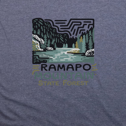Ramapo Mountain State Forest T-Shirt Adventure and Outdoors Themed T-Shirt