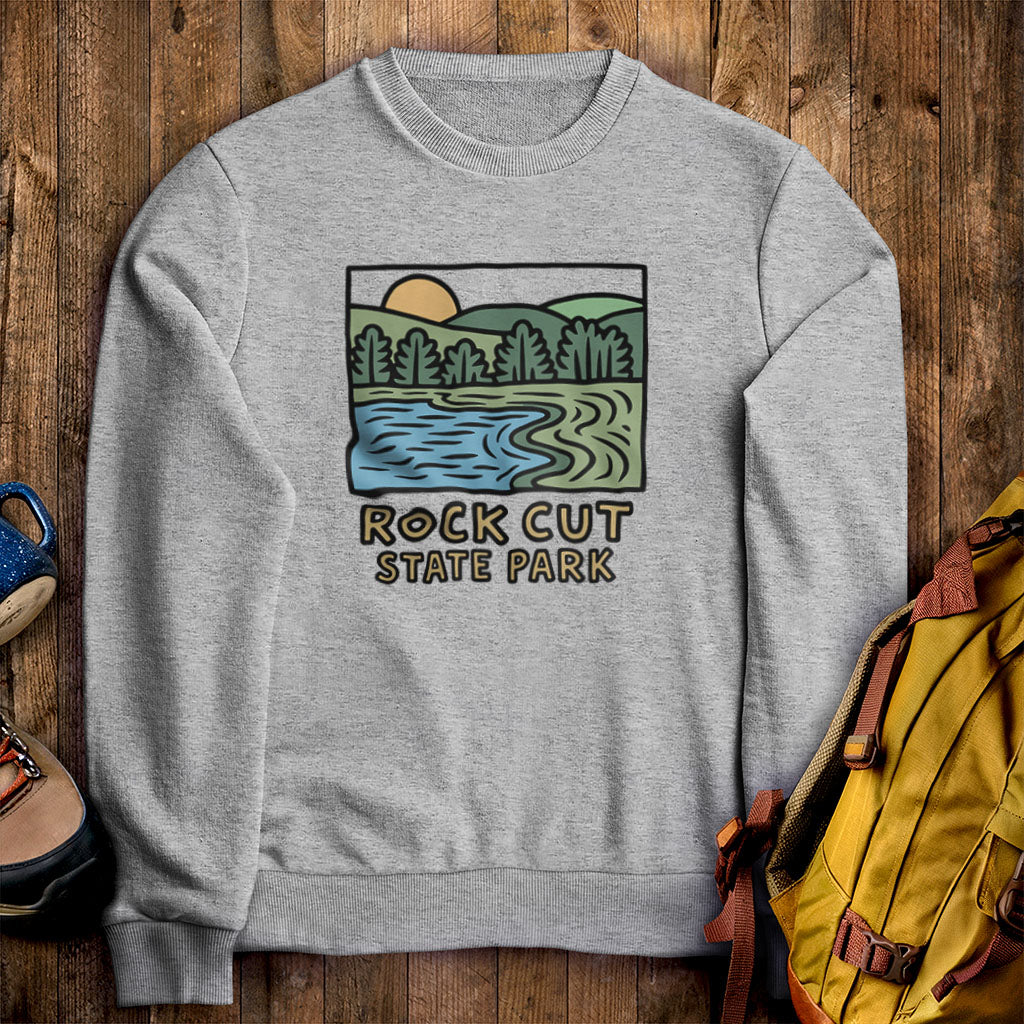 Rock Cut State Park Crewneck Sweatshirt