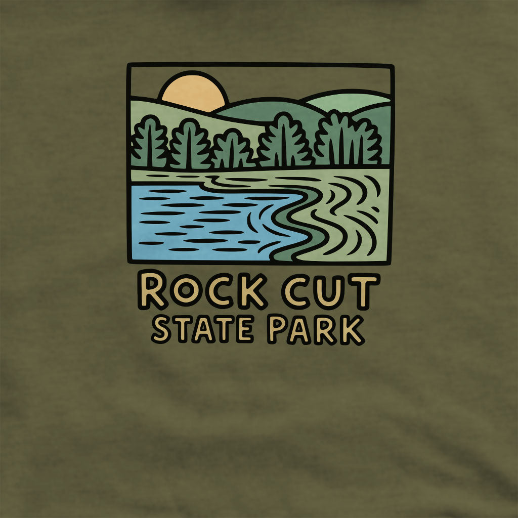 Rock Cut State Park Crewneck Sweatshirt
