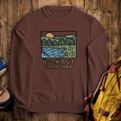 Rock Cut State Park Crewneck Sweatshirt