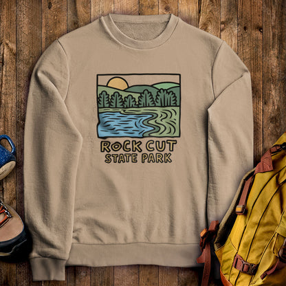 Rock Cut State Park Crewneck Sweatshirt