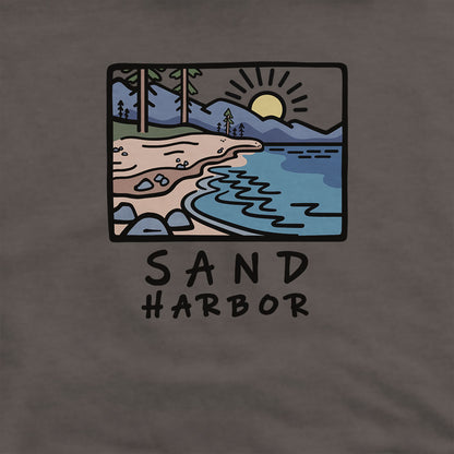 Sand Harbor Hoodie Adventure and Outdoors Themed Hoodie