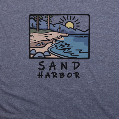 Sand Harbor T-Shirt Adventure and Outdoors Themed T-Shirt