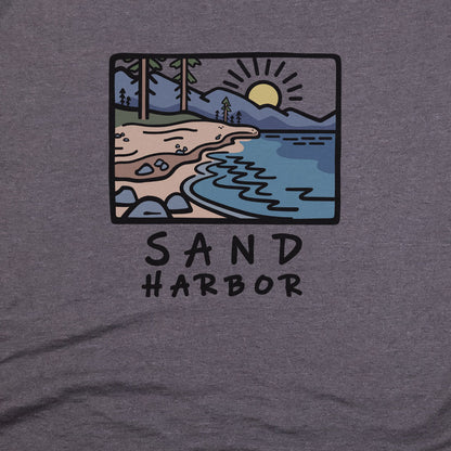 Sand Harbor T-Shirt Adventure and Outdoors Themed T-Shirt