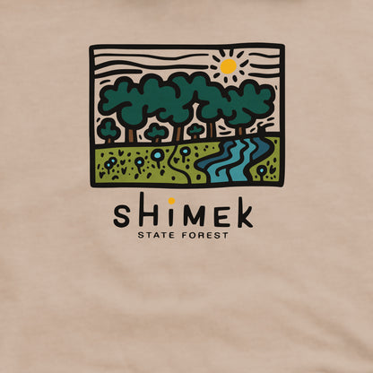 Shimek State Forest Crewneck Sweatshirt Adventure and Outdoors Themed Sweatshirt