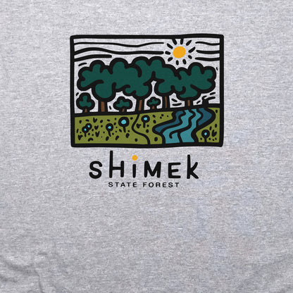 Shimek State Forest Crewneck Sweatshirt Adventure and Outdoors Themed Sweatshirt