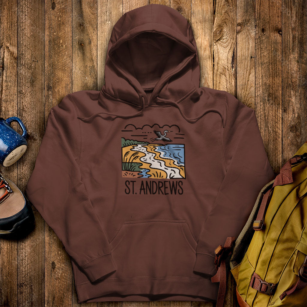 St. Andrews State Park Hoodie Cocoa Adventure and Outdoors Themed Hoodie