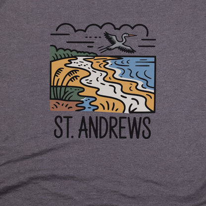 St. Andrews State Park T-Shirt Adventure and Outdoors Themed T-Shirt