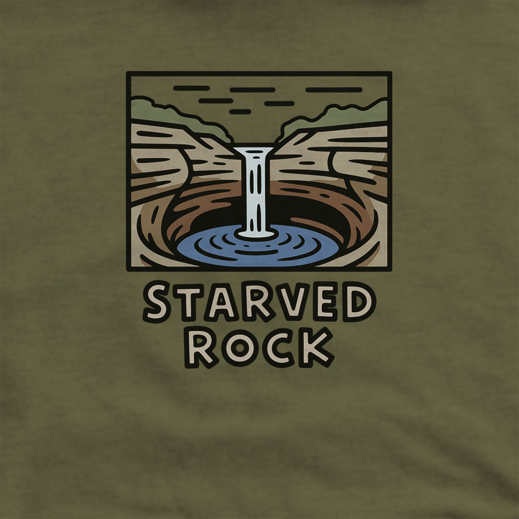 Starved Rock State Park Hoodie Adventure and Outdoors Themed Hoodie