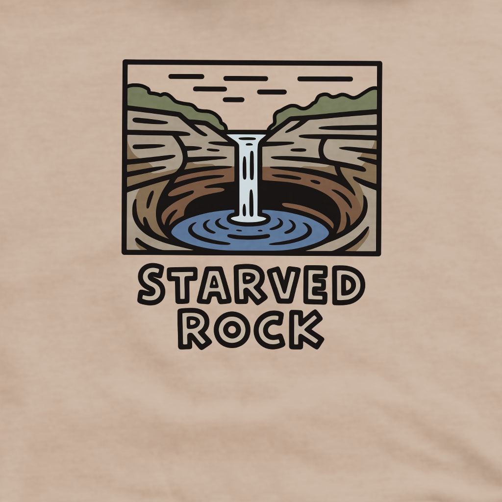 Starved Rock State Park Crewneck Sweatshirt Adventure and Outdoors Themed Sweatshirt