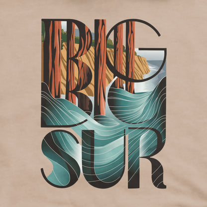 Big Sur State Park Crewneck Sweatshirt Adventure and Outdoors Themed Sweatshirt