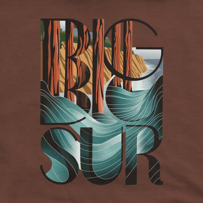 Big Sur State Park Crewneck Sweatshirt Adventure and Outdoors Themed Sweatshirt
