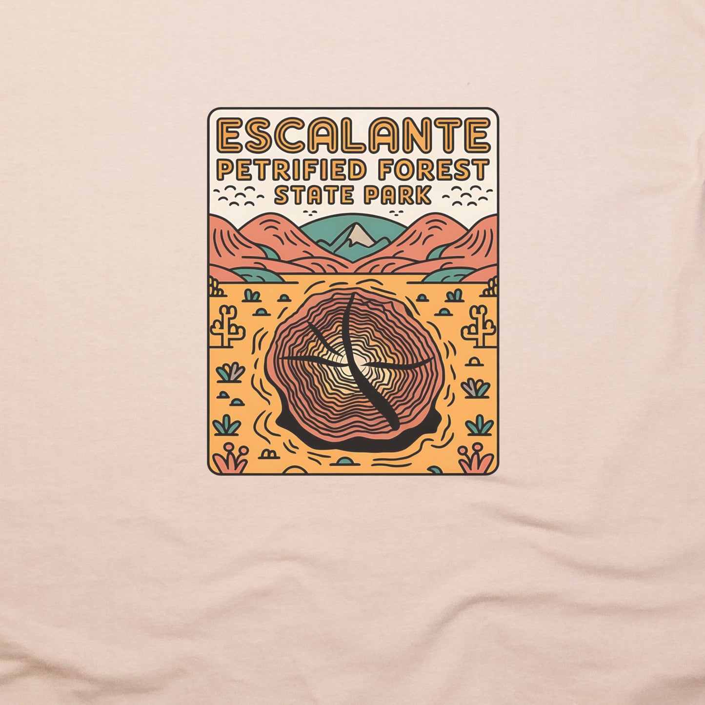 Escalante Petrified Forest State Park T-Shirt Adventure and Outdoors Themed T-Shirt