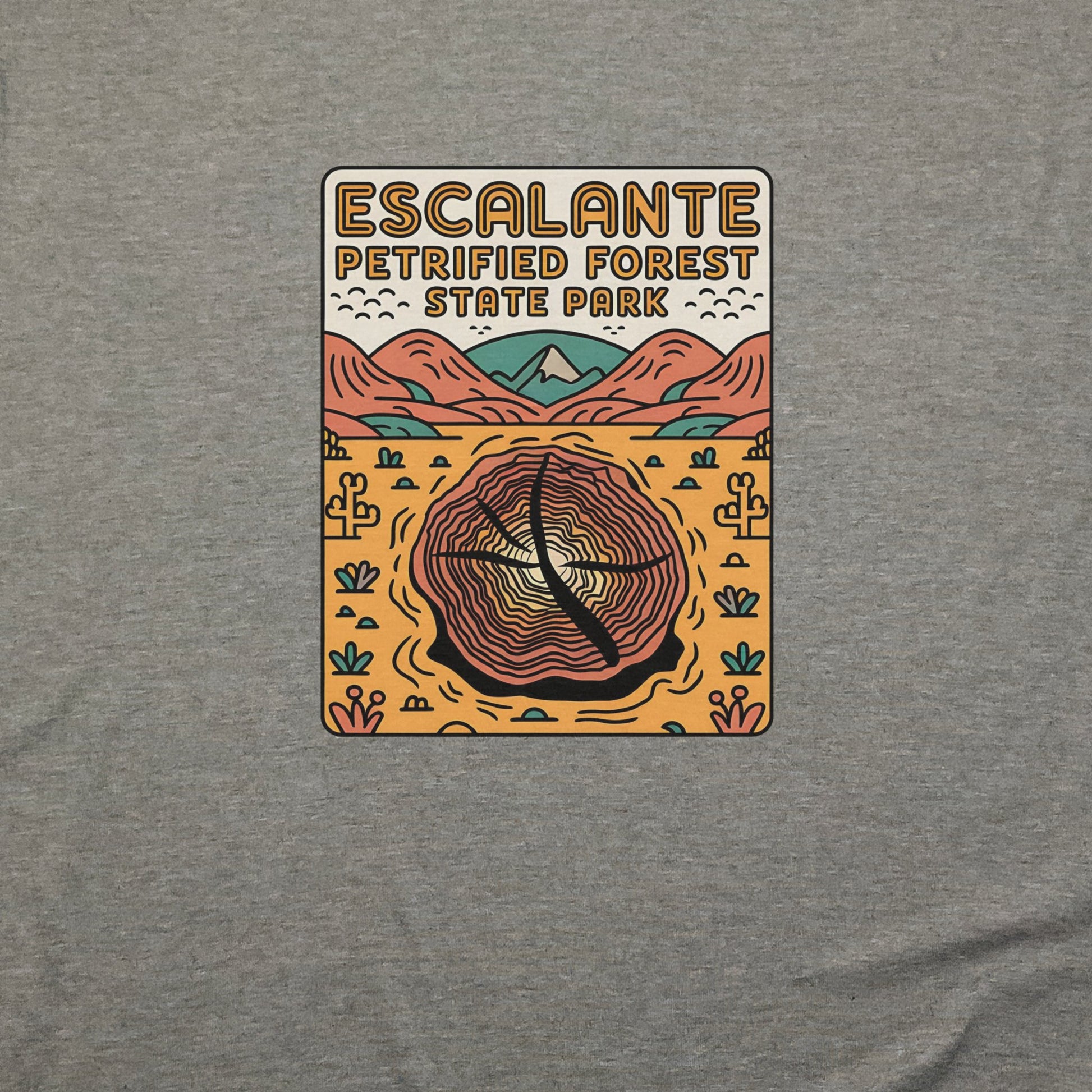 Escalante Petrified Forest State Park T-Shirt Adventure and Outdoors Themed T-Shirt