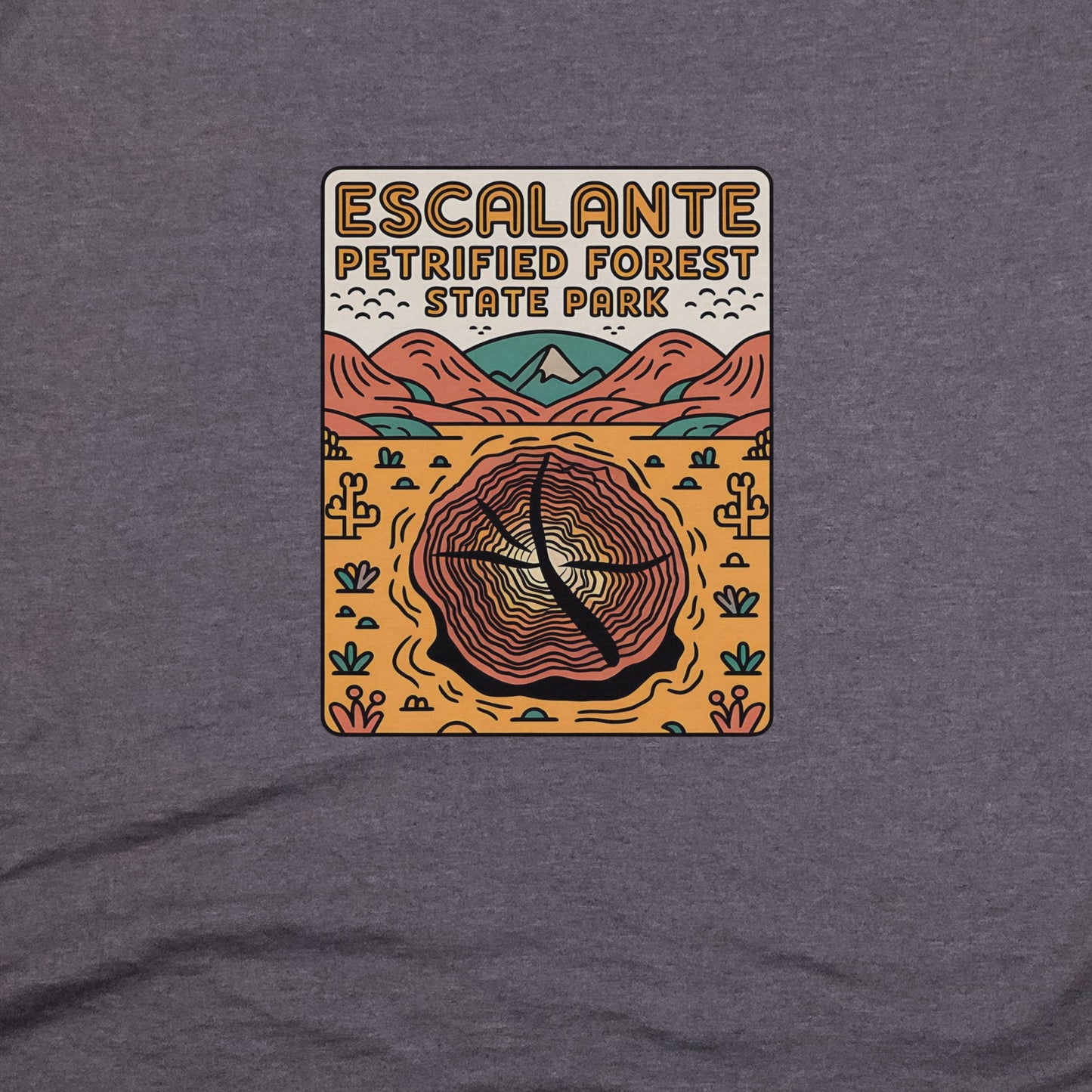 Escalante Petrified Forest State Park T-Shirt Adventure and Outdoors Themed T-Shirt