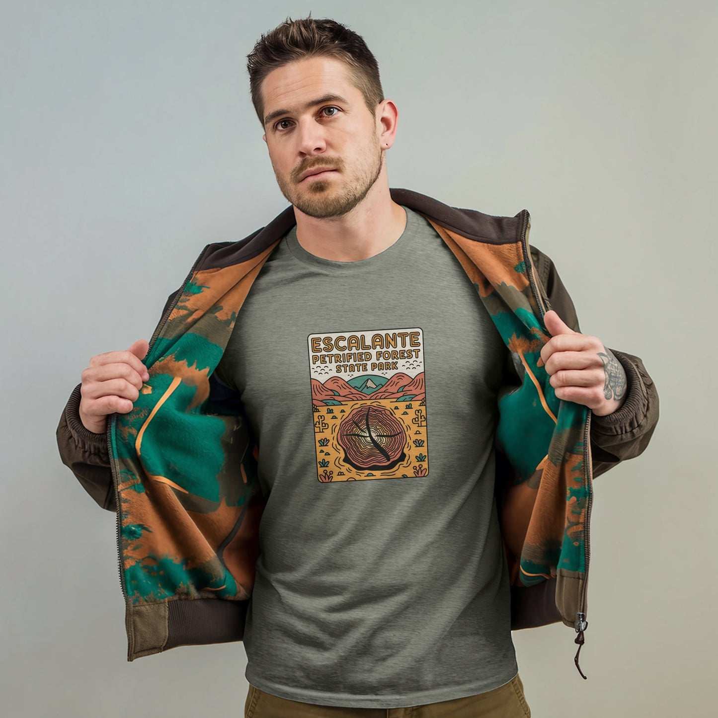Escalante Petrified Forest State Park T-Shirt Adventure and Outdoors Themed T-Shirt