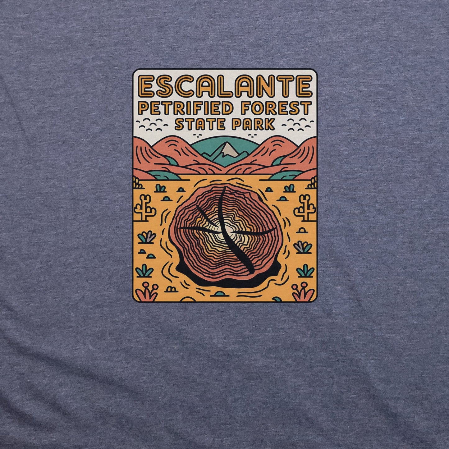 Escalante Petrified Forest State Park T-Shirt Adventure and Outdoors Themed T-Shirt