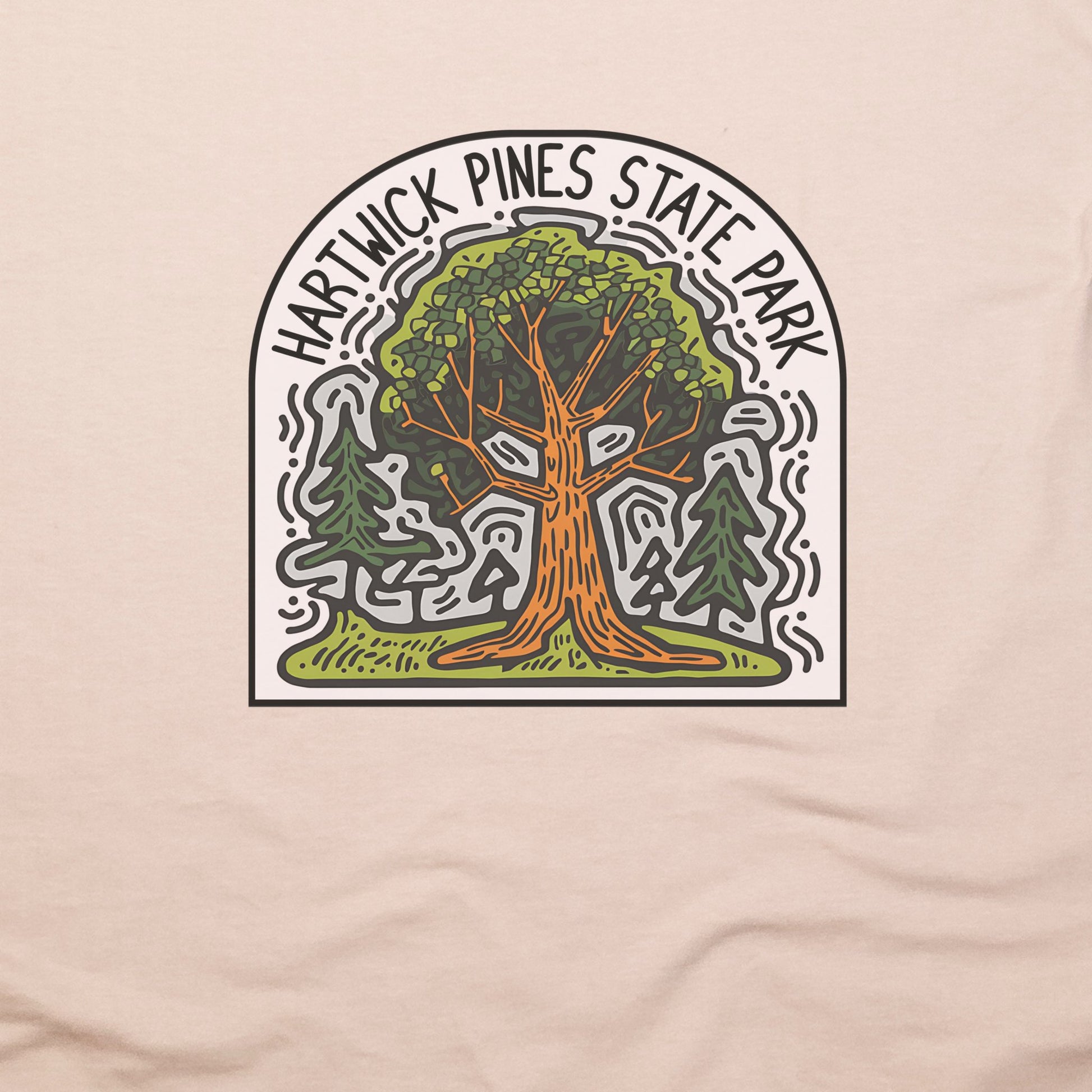 Hartwick Pines State Park T-Shirt Adventure and Outdoors Themed T-Shirt