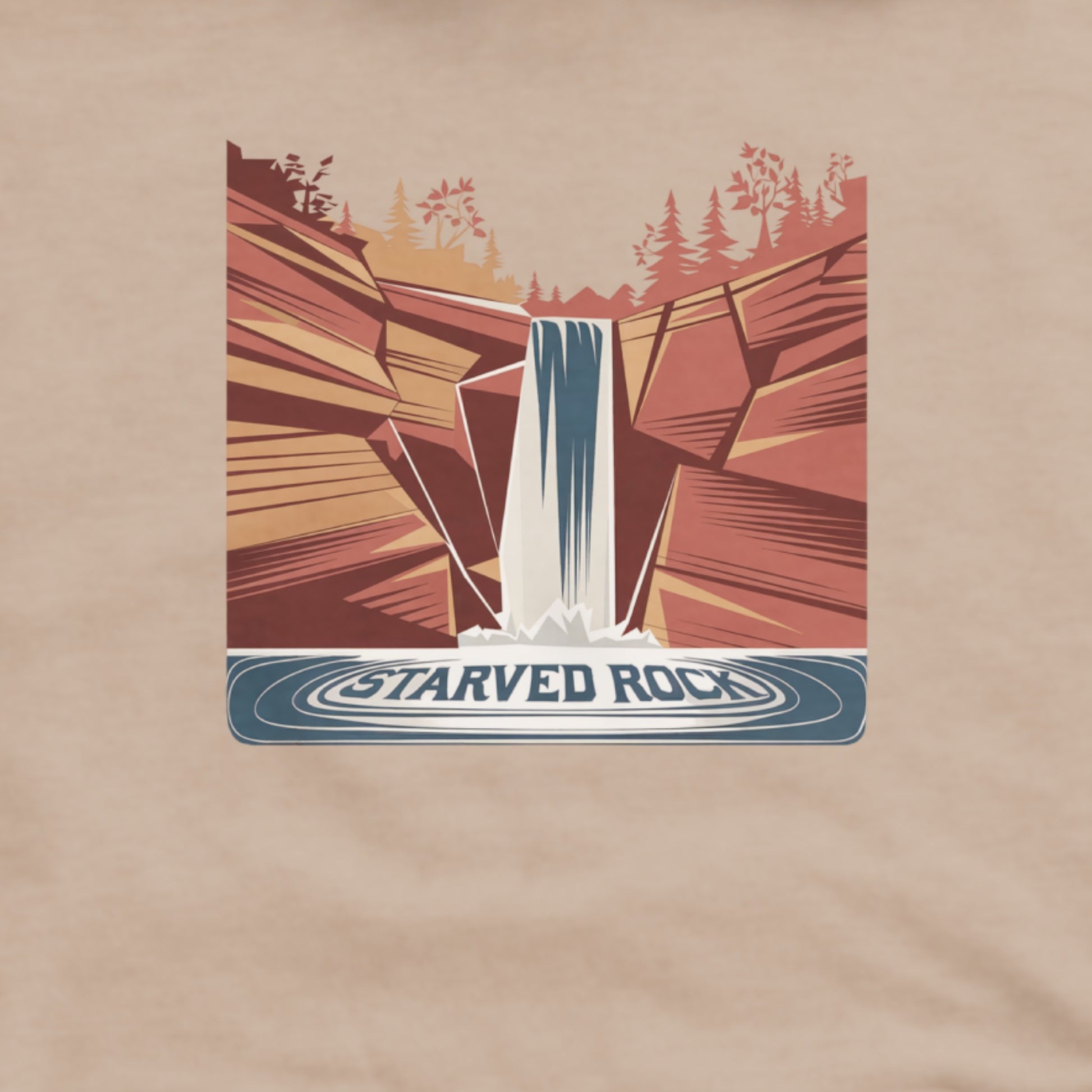 Starved Rock State Park Hoodie Adventure and Outdoors Themed Hoodie