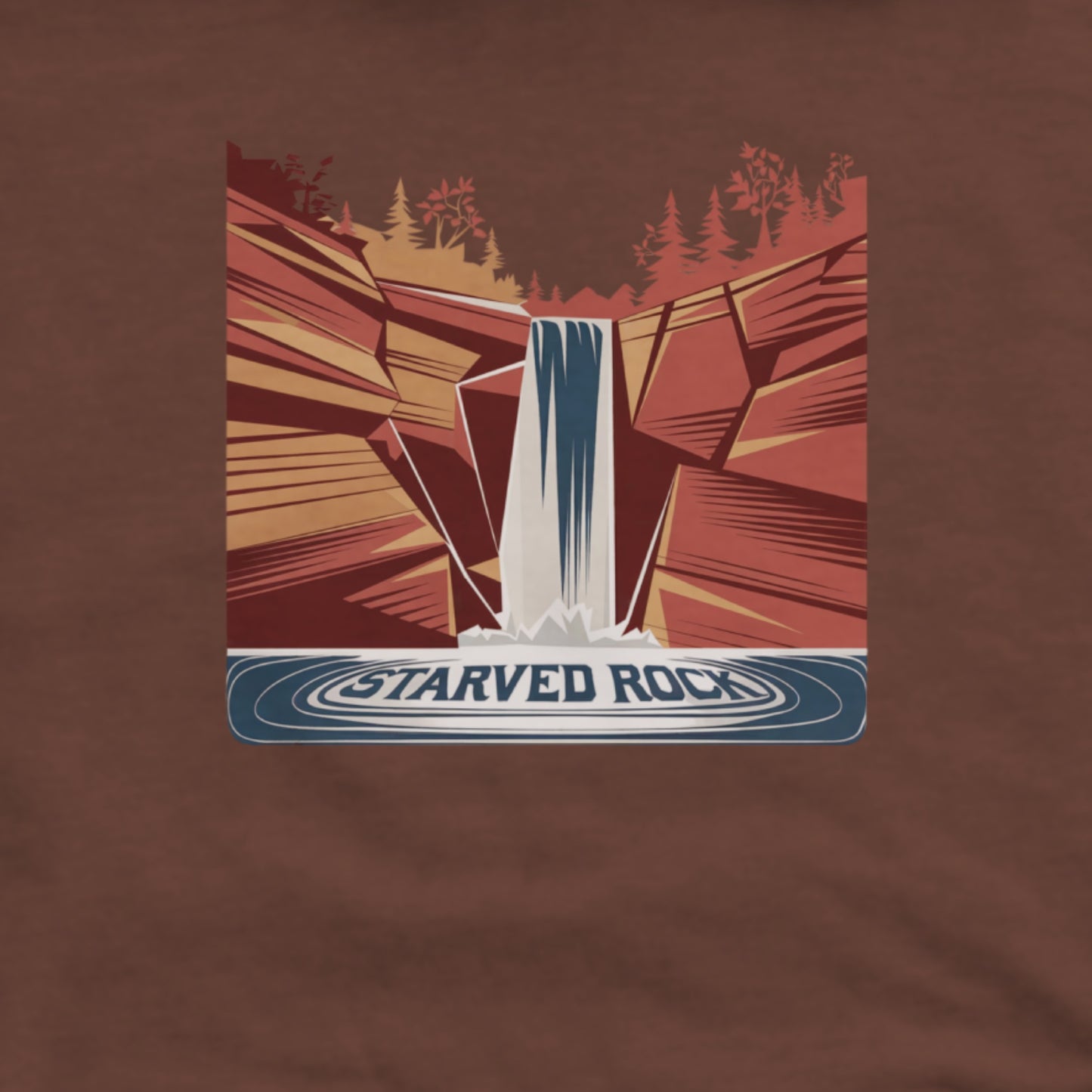 Starved Rock State Park Hoodie Adventure and Outdoors Themed Hoodie